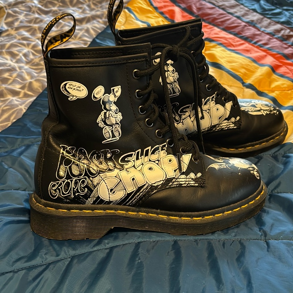 Dr Martens 1460 Rick Griffin collaboration Backhand boot, IS men’s 8/ladies 9